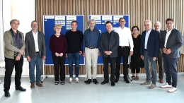 Die Jury mit den verantwortlichen Kooperationspartnern des Wettbewerbes