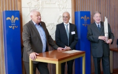 Übergabe des  6. Kirchenmusikpreis der Stadt Saarlouis an Dr. Thomas Daniel Schlee, Wien