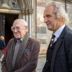 Prof. Heinz Anton Höhnen mit Patrick Akroud