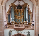 Orgel (1745) von Eberhartdt - Schlaad - Klais in der Liebfrauenkirche Oberwesel