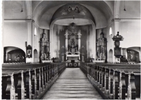 Altarraum vor der Renovierung, 1975