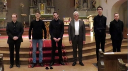 Interpreten des Abschlusskonzerts der 13. Europäischen Orgelakademie
